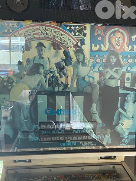 viintage Pinball Gottlieb “Hot shots” 6