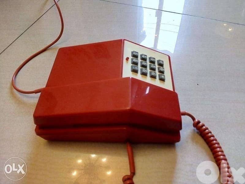 vintage 80s telephones 4 colors available 2
