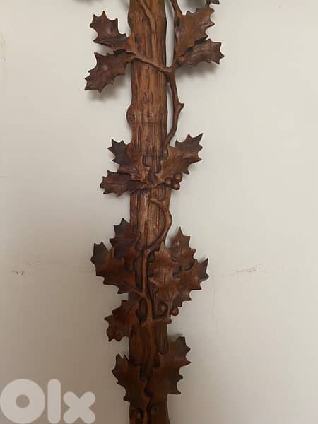 beautiful hand carved church cross 19th 2