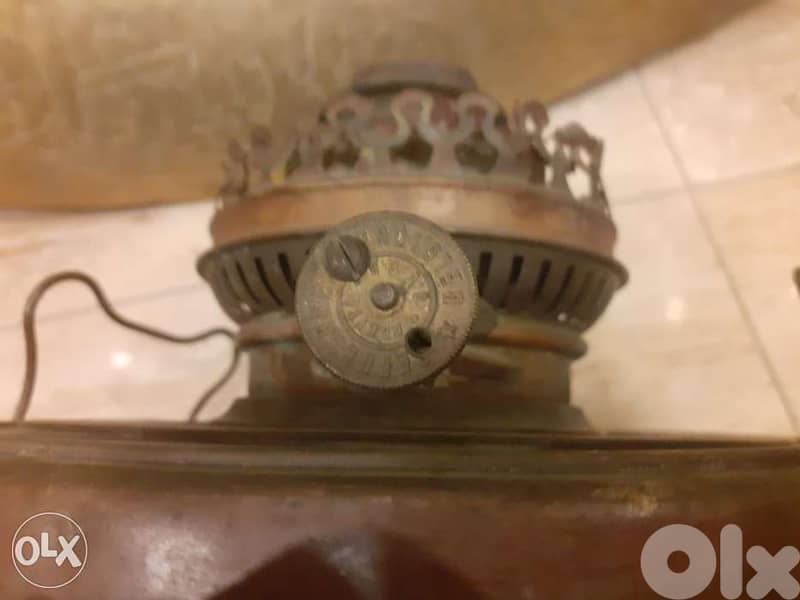 قنديل انتيك نادر حجم ضخم 2