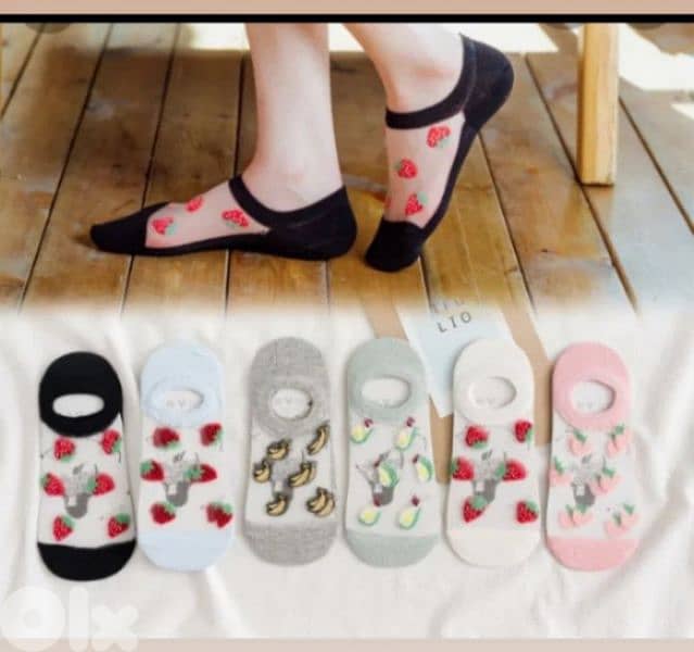 feminine transparent silk socks 6