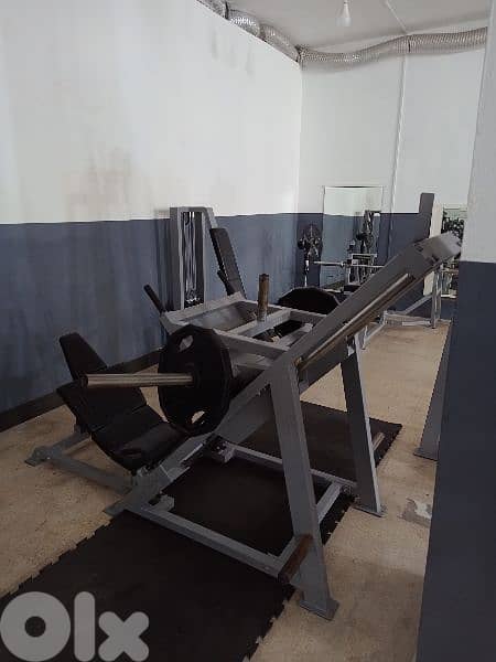 Leg press machine like New 03027072 GEO SPORT NEW and USED 1