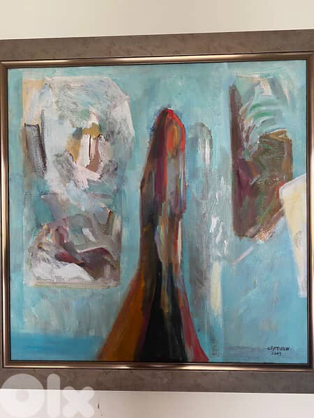 beautiful painting by chucrallah fattouh 2