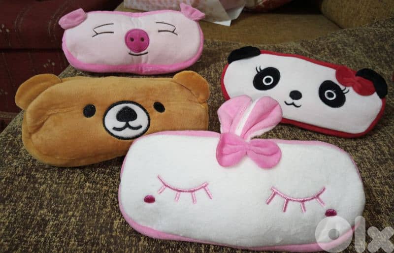 cute plush stationery pouches 2