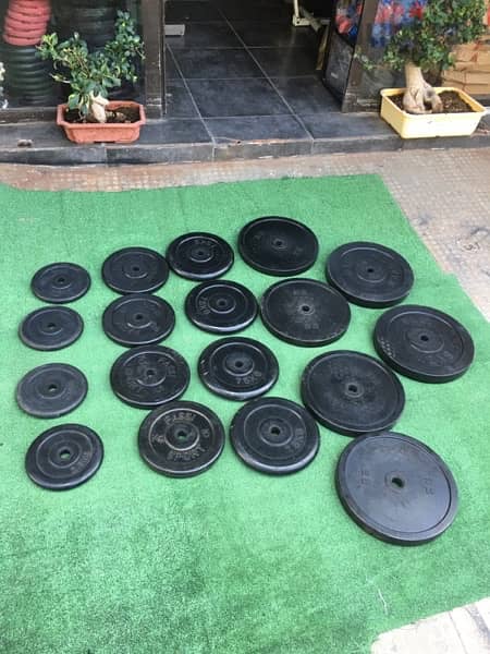 rubber weights like new 6