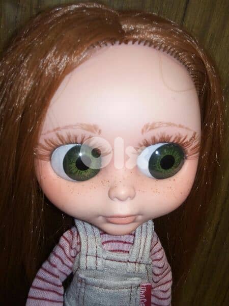 BLUNN -BERJUAN THE BIGGERS RARE Great doll 32Cm long hair=30$ 1