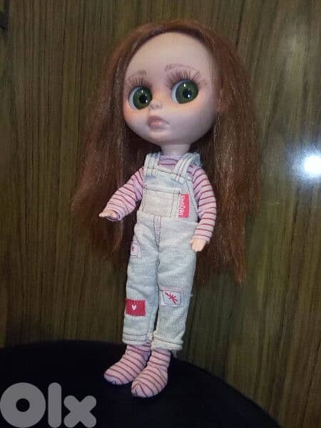 BLUNN -BERJUAN THE BIGGERS RARE Great doll 32Cm long hair=30$ 5
