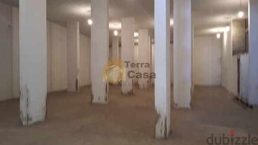 zahle warehouse prime location with truck entrance. Ref#4486