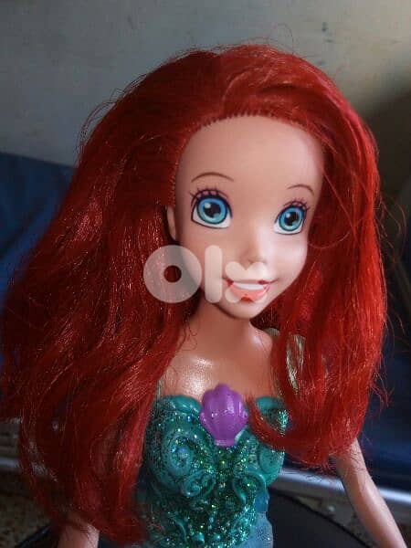 ARIEL SPARKLING PRINCESS The Little Mermaid great Disney doll=23$ 1