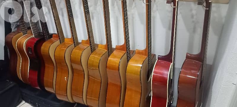 acoustic guitars used and new 1