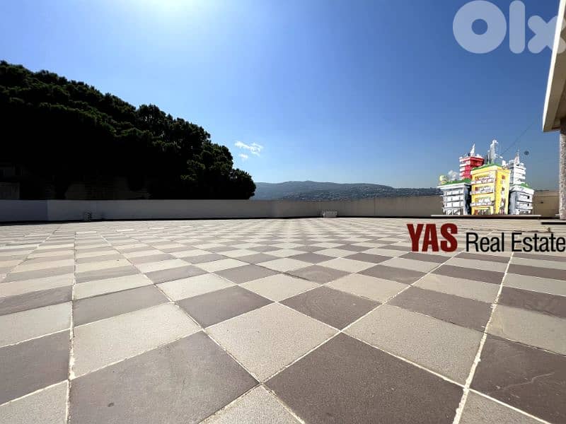 Jeita 110m2 Office | 110m2 Terrace | Prime Location | View | Unique | 0