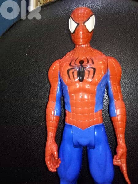 SPIDERMAN MARVEL AVENGERS as new man doll 30 Cm moves head +parts=16$ 3