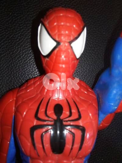 SPIDERMAN MARVEL AVENGERS as new man doll 30 Cm moves head +parts=16$