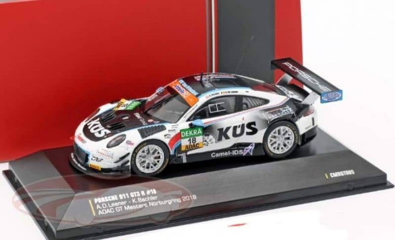 Porsche 911 GT3 R diecast car model 1:43. 0