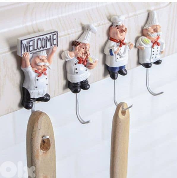 kitchen chef wall hangers 4