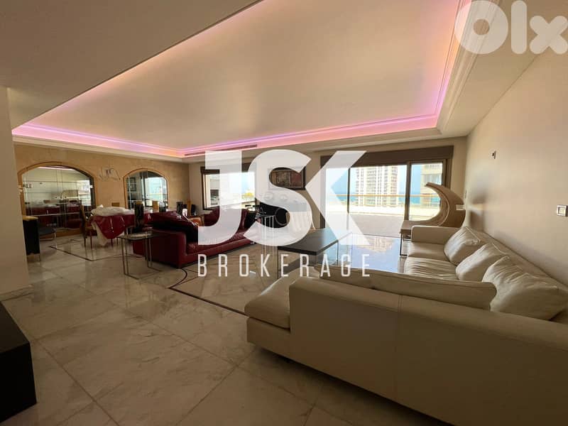 L09885 - Furnished Penthouse For Rent With A Terrace in Sursock 0