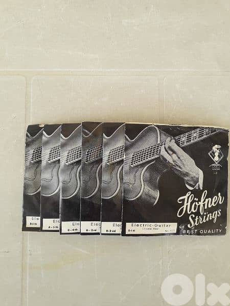 "HOFNER " Strings for Electric Guitar 0
