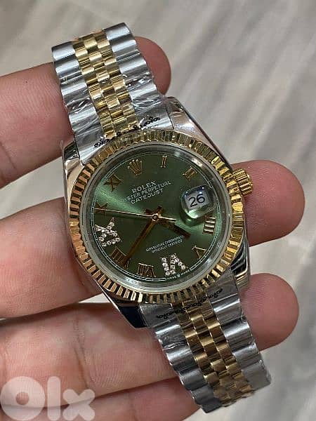 Rolex datejust two tone gold 0