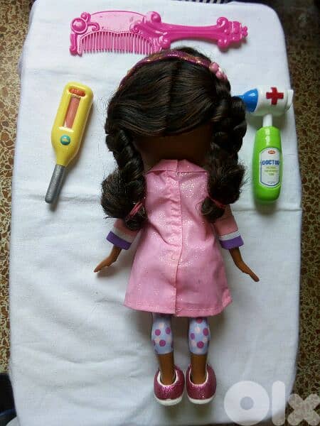 DOC MC STUFFINS JUNIOR 29Cm DISNEY Character Great Girl doll+Set 3 pcs 2
