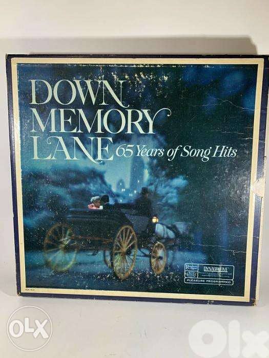 Down Memory Lane 65 Years Song Hits Readers Digest Vinyl LP Box Set 10 0