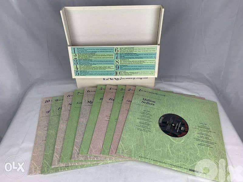 Down Memory Lane 65 Years Song Hits Readers Digest Vinyl LP Box Set 10 3