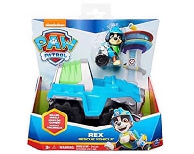 Paw Patrol Rex Vehicle And Figure