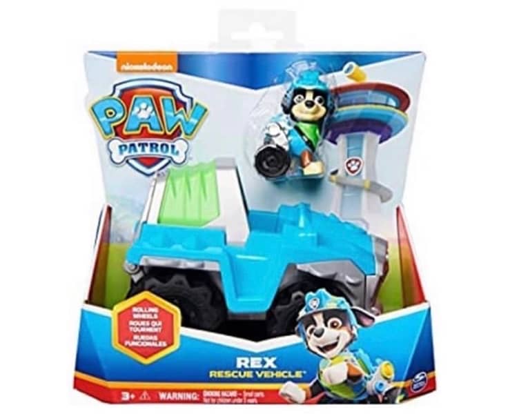 Paw Patrol Rex Vehicle And Figure 0