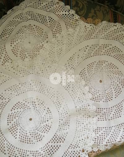 Handmade crochet table mats