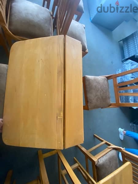 egyptian wood zan chairs and tables 3