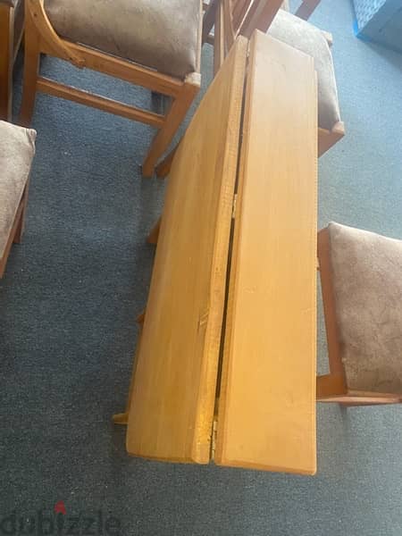 egyptian wood zan chairs and tables 4