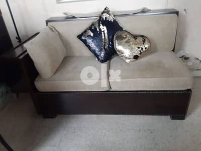 3 seat sofa + 2 seat sofa excellent sponge with storage under