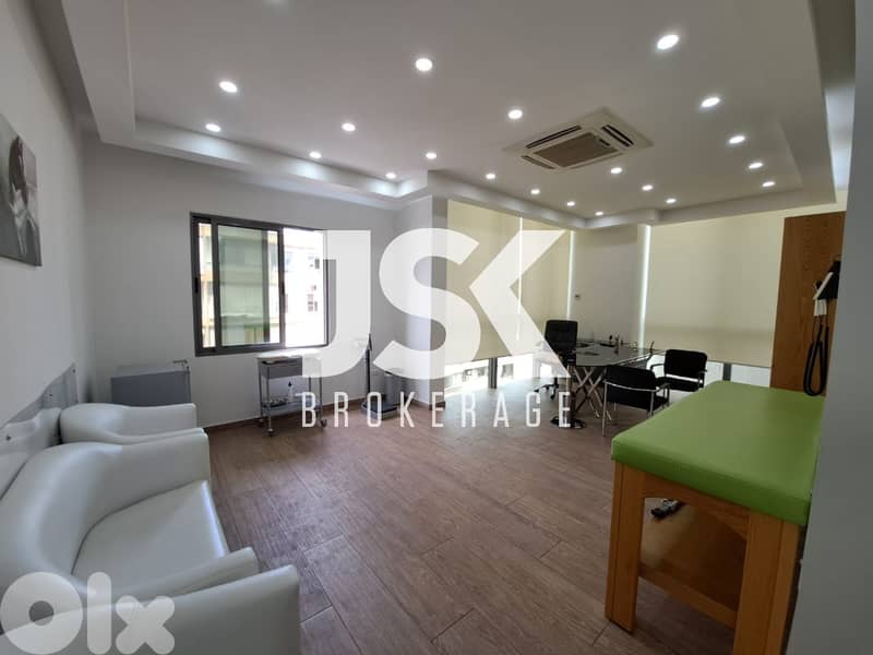 L09936 - Furnished Clinic For Rent in Jdeideh 0