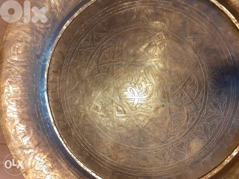 سدر انتيك منقوش حجم ضخم 0