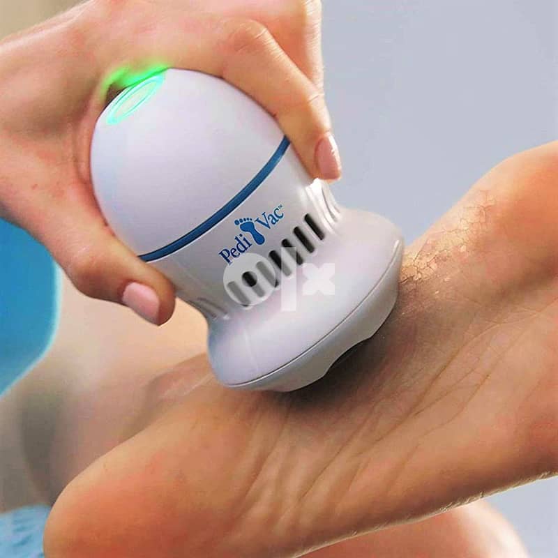 Pedi Vac Rechargeable Callus Remover – Mess-Free Foot Exfoliator 1