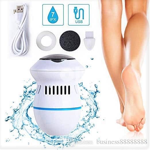Pedi Vac Rechargeable Callus Remover – Mess-Free Foot Exfoliator 3