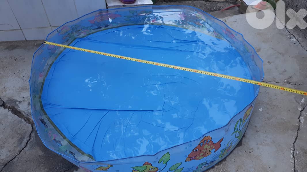 Used swimming pool but like new 25cm x 120cm (cash $ only) 0