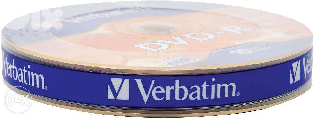 Verbatim DVD-R 4.7GB 16x 120min 10PCs أقراص ديفيدي فاضية عالية الجودة 1