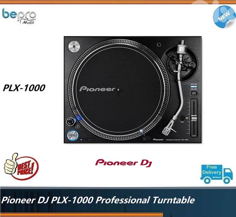 Pioneer DJ PLX-1000 Professional Turntable 0