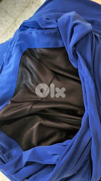 Monique l' huilier evening maxi. dress small فستان سهرةم 4