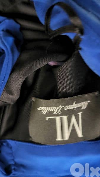 Monique l' huilier evening maxi. dress small فستان سهرةم 7