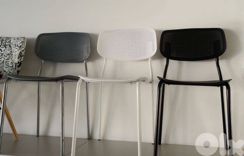 كرسي عضم منخل ثلاث الوان 2