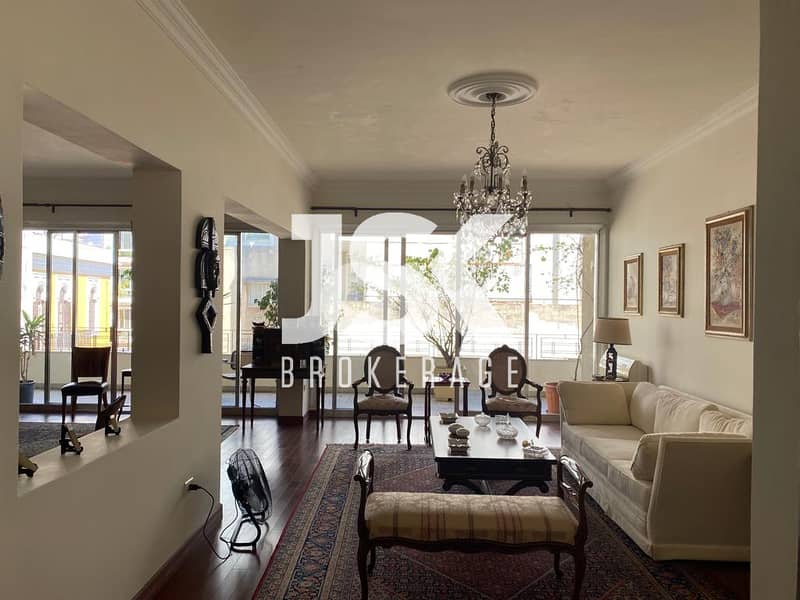 L10000 - Furnished 4-Bedroom Apartment For Rent In Achrafieh 0
