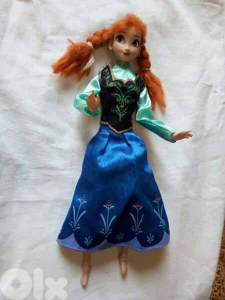 PRINCESS ANNA FROZEN from DISNEY Store ARTICULATED Good doll=21$ 0