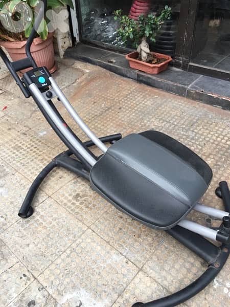 new fitness line abdominal ab machine like new 70/443573 RODGE 1