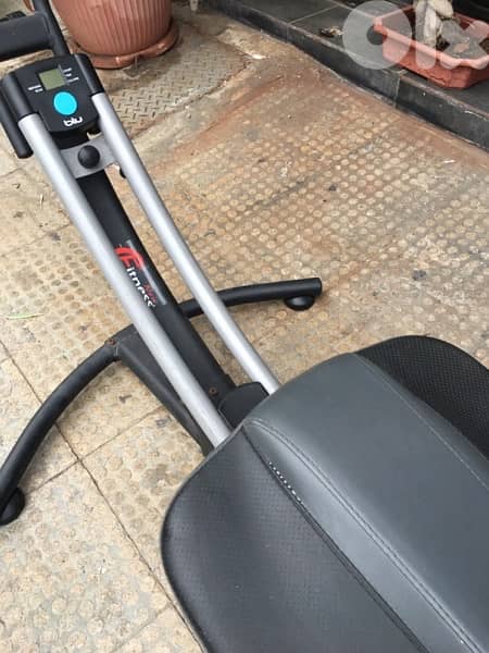 new fitness line abdominal ab machine like new 70/443573 RODGE 2
