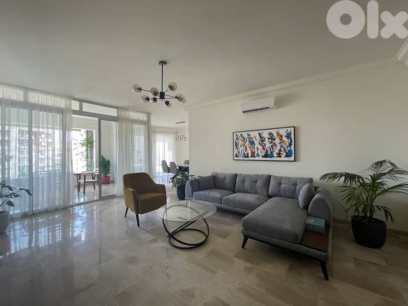 ALL EXPENSES INCLUDED! Luxury Apartment For Rent In Ashrafieh /Balcony 0