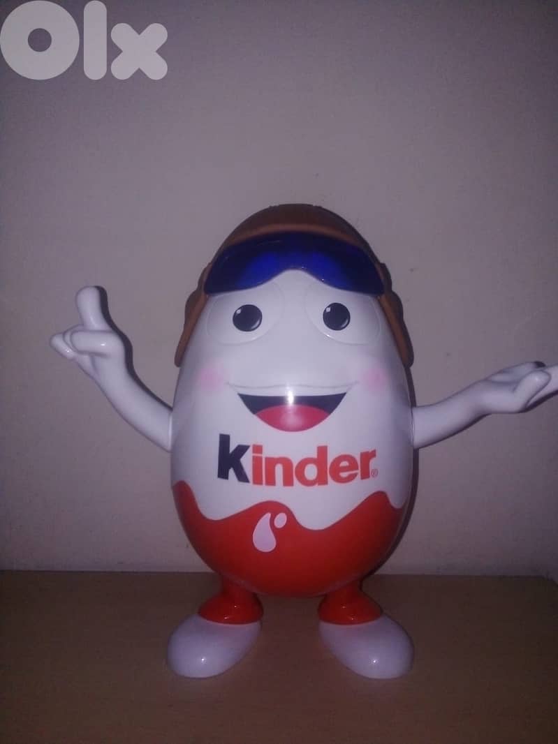 Kinder Surprise Egg Man variations 25cm Storage starting 7$ 2