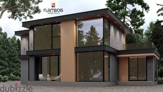 wooden house , prefabricated houses 0
