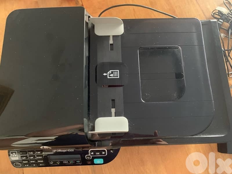 -_طابعة+فاكس HP inkjet Printer - Officejet 4500 printer-fax 1
