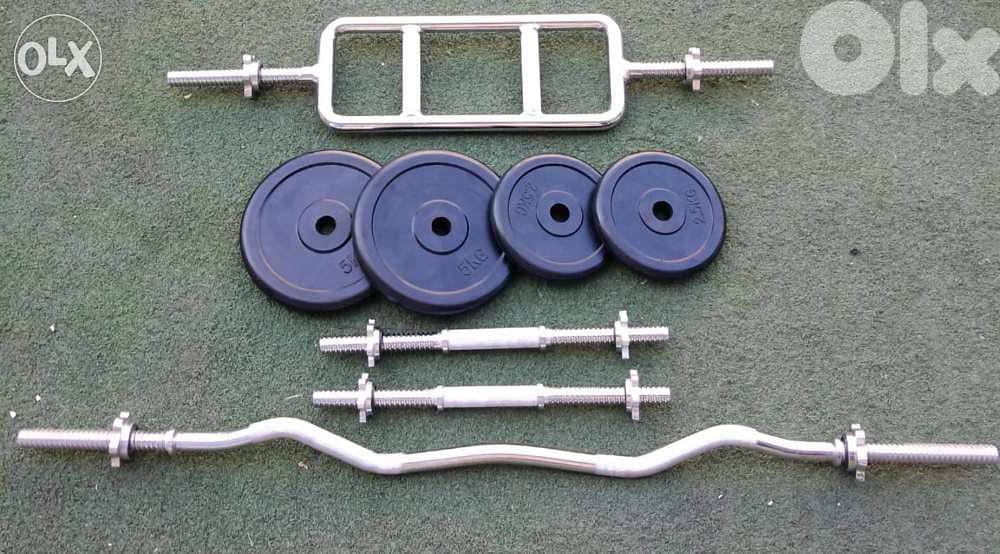 مجموعة كاملة لتمرين العضلات (4items) 0